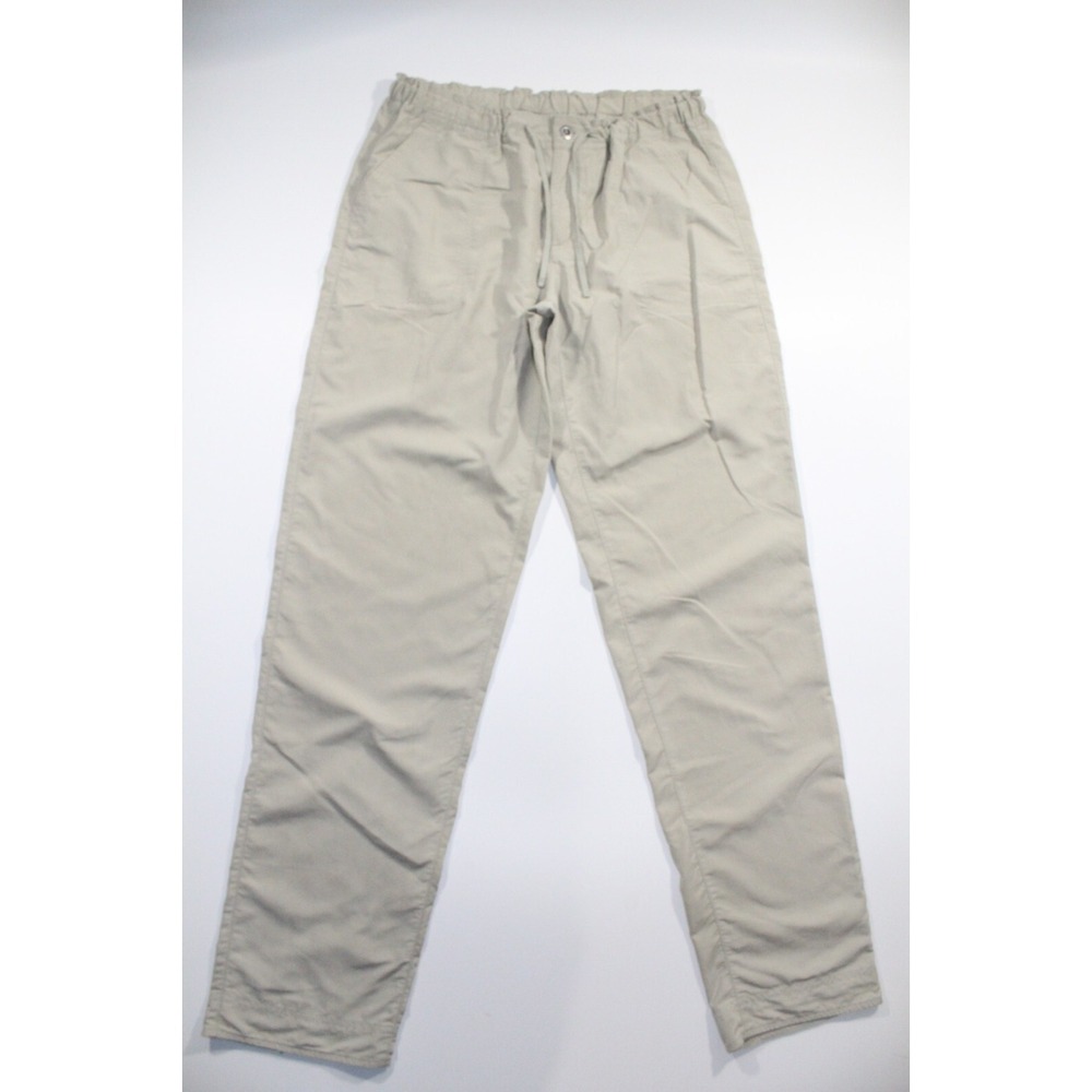 Patagonia Jogger Womens 8 Khaki Lightweight Nylon Pants Drawstring Elastic Waist